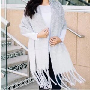 Mersea Ombre Chunky Knit Scarf‎